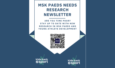 Sign up: MSK Paeds Needs Monthly Research Review
